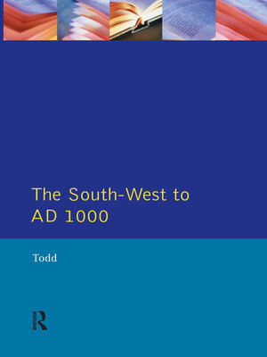 cover image of The South West to 1000 AD